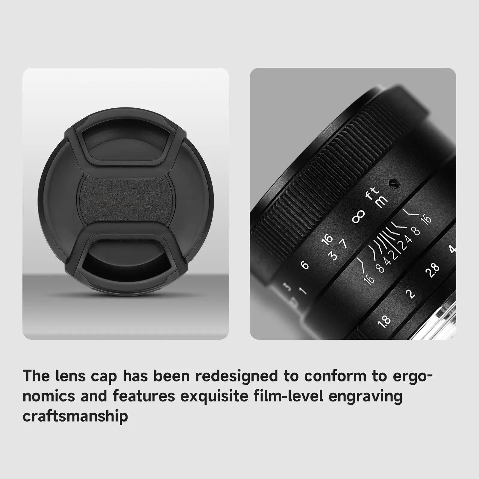 Brightin Star 50mm F1.8 APS-C Manual Focus Lens Fit for Canon EF-M/Sony E/M43/Fuji X/Nikon Z mount BRIGHTIN STAR
