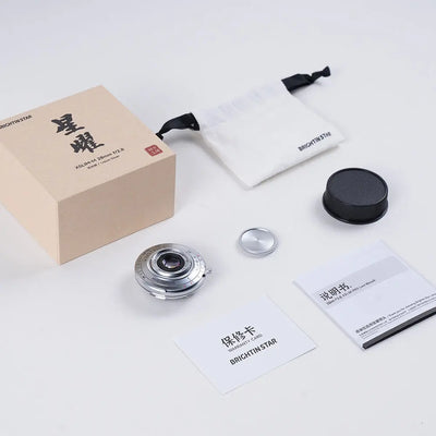 BRIGHTIN STAR MF 28mm F2.8 Full-Frame Pancake Lens for Leica M Main