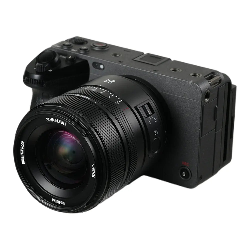 Brightin Star AF 24mm F1.8 Full-Frame Auto Focus Large Aperture Wide Angle Prime Lens for Sony E Sony E Mount