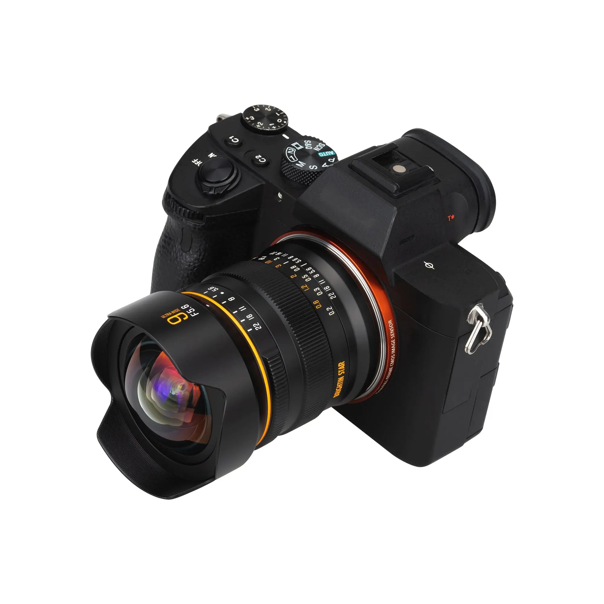Brightin Star 9mm F5.6 Full Frame 132° Ultra Wide Angle Manual Focus Lens Main