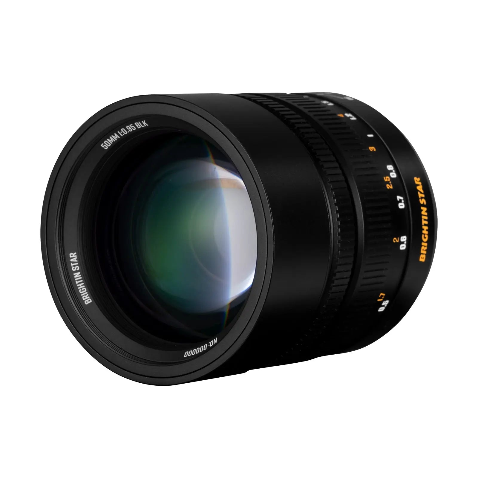 Brightin Star 50mm F0.95 II lens side view