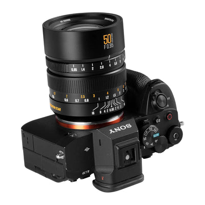 Brightin Star 50mm F0.95 II portrait setup