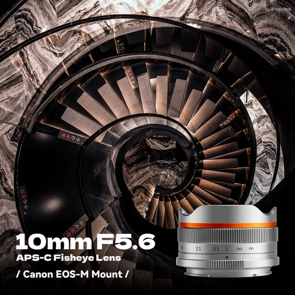 10mm APS-C Fisheye Lens Wide-Angle Lens For Canon RF Mount