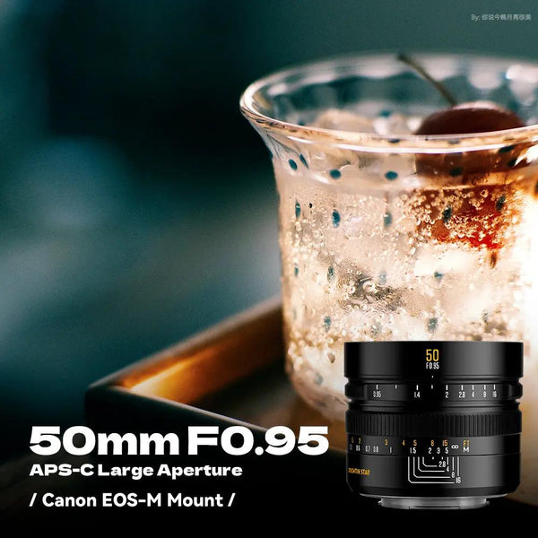50mm F0.95 APS-C  Night God Portrait Star  Manual Fixed Focus Lens Suitable For Fuji X-Mount BRIGHTIN STAR