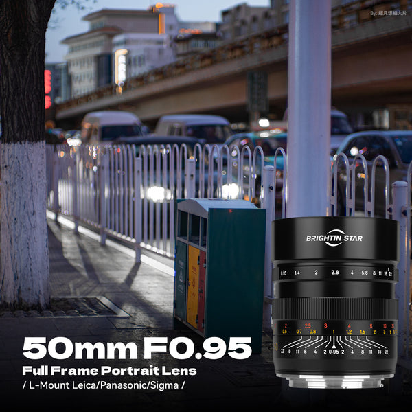 Brightin Star 50mm F0.95 Full Frame Large Aperture Manual Focus 