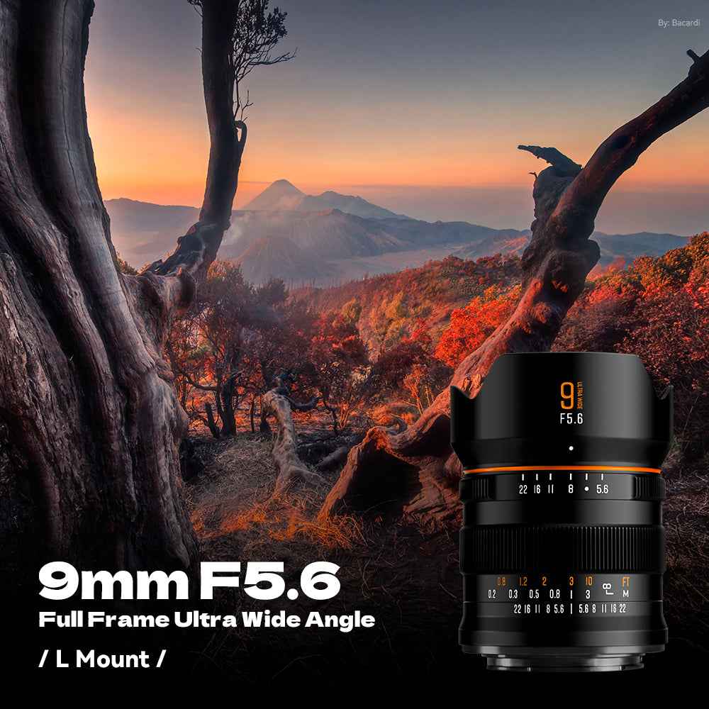 9mm F5.6 Full Frame Camera Lens with ND Filter For Leica/Panasonic/Sigma L-Mount