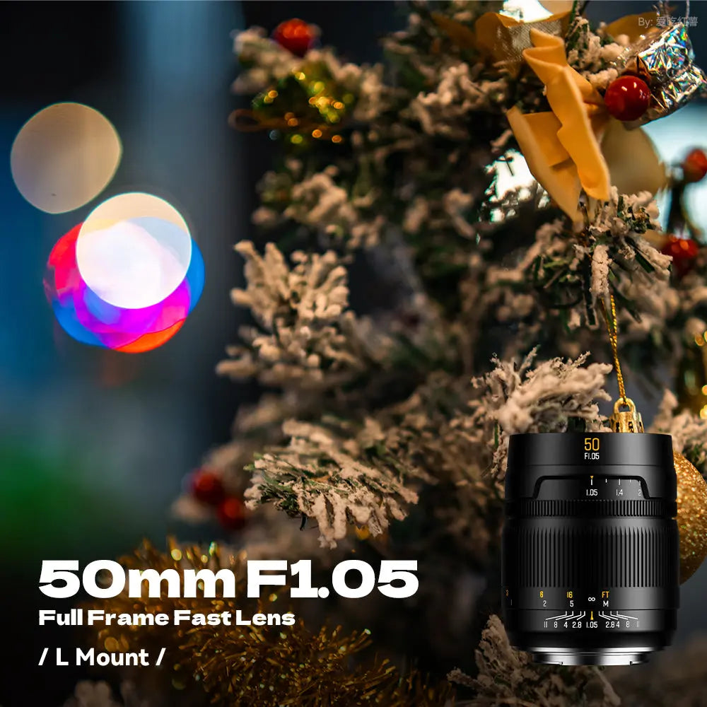 Brightin Star MF 50mm F1.05 Full-Frame Manual Focus Prime Lens for L Mount BRIGHTIN STAR