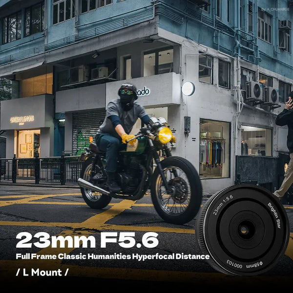23mm F5.6 Full Frame Manual Focus Prime Lens,Fit for Nikon Z-Mount BRIGHTIN STAR