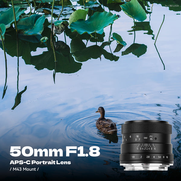 50mm F1.8 Manual Focus Lens Fit for Canon EOS-M Mount 50mm F1.8 Manual Focus Lens Fit for Canon EOS-M Mount