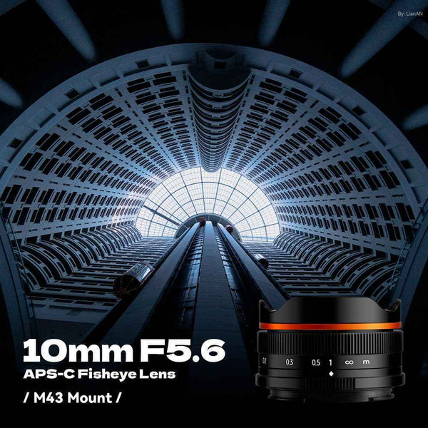 10mm F5.6 APS-C Fisheye Lens Wide-Angle Lens For Sony E Mount