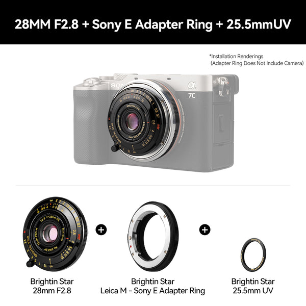 BRIGHTIN STAR 28mm F2.8(Mマウント) Brightin Star 28mm F2.8 Full Frame Portrait Lens for Leica M