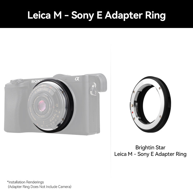 Exclusive 25.5mm UV Protection Filter (Only 1mm) Leica/Sigma/Panasonic L Canon RF Nikon Z Sony E Fujifilm X Fujifilm GFX Adapter Ring For 28mm F2.8 Lens