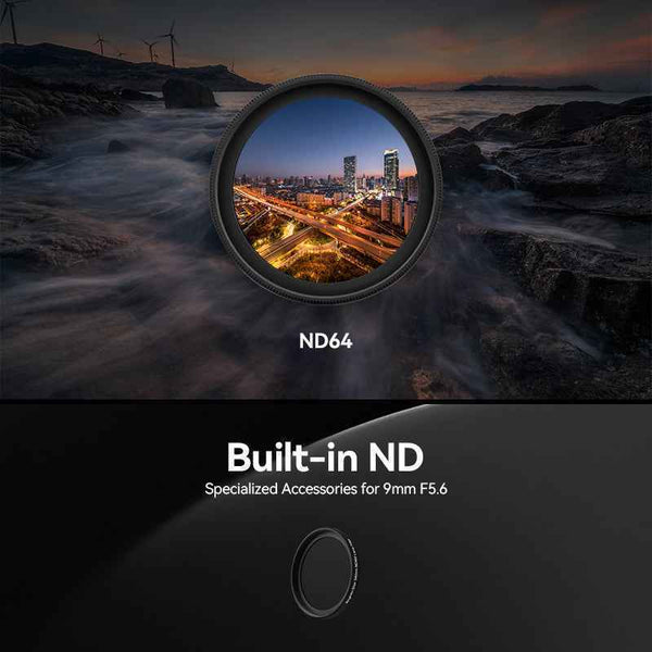 ND Filter for 9MM F5.6 Full Frame Ultra Wide Angle Lens