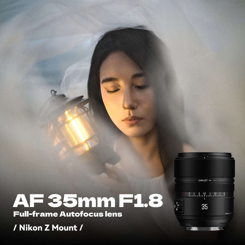 Brightin Star AF35mm F1.8 Full-frame STM Auto Focus Large Aperture Prime Lens Fit for Nikon Z