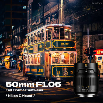 Brightin Star MF 50mm F1.05 Full-Frame Manual Focus Prime Lens for Nikon Z Mount BRIGHTIN STAR