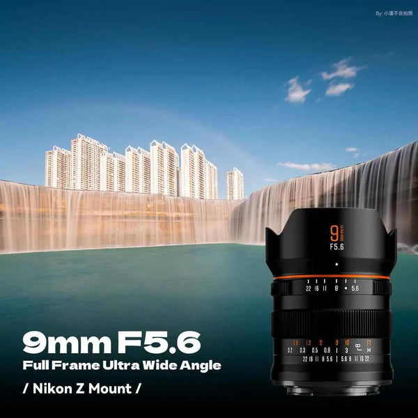 Brightin Star 9mm F5.6 Full Frame Camera Lens with ND Filter For Sony E/Nikon Z/Canon RF/L Mount