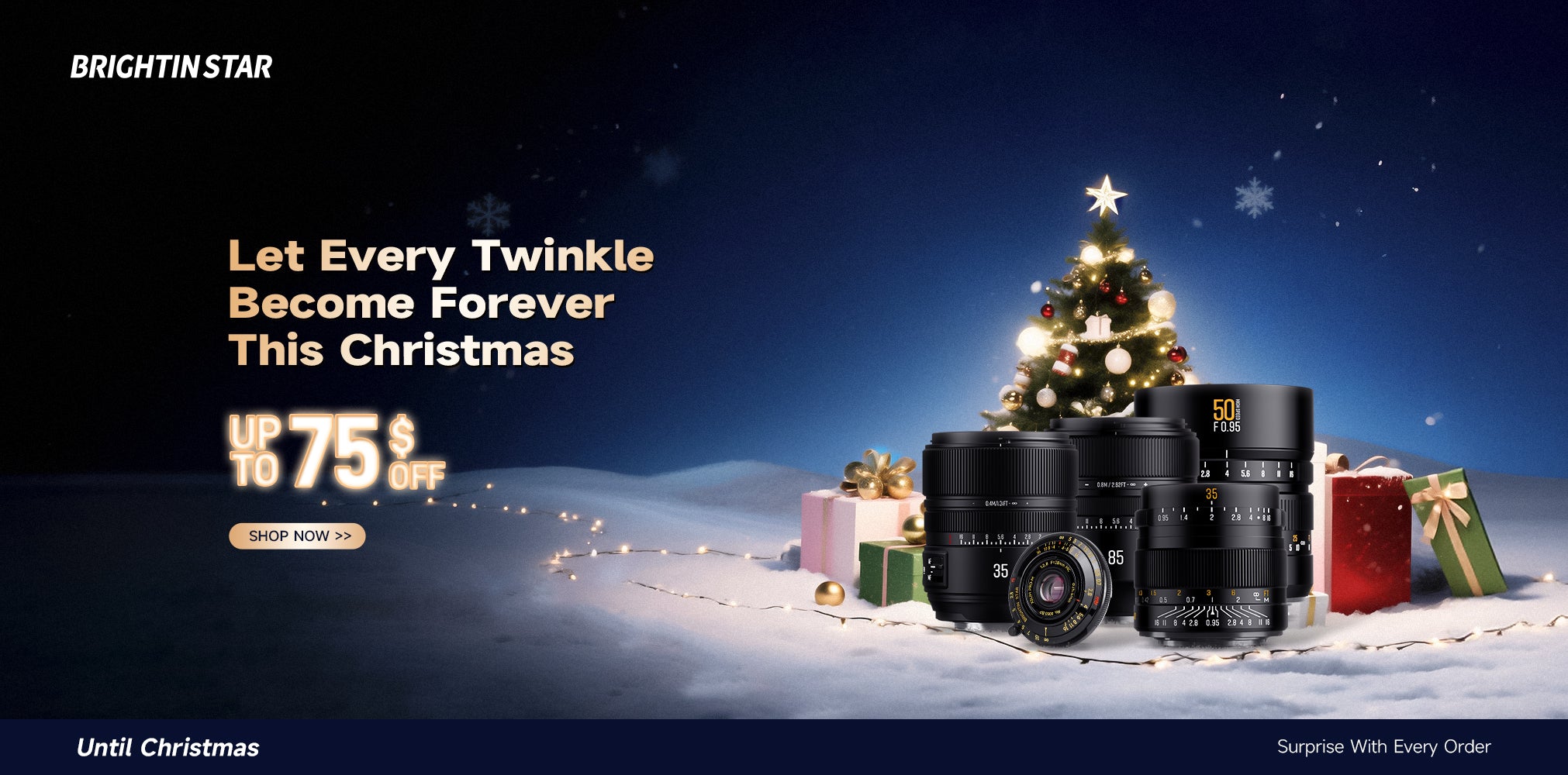 Brightin Star Official Store Christmas Event