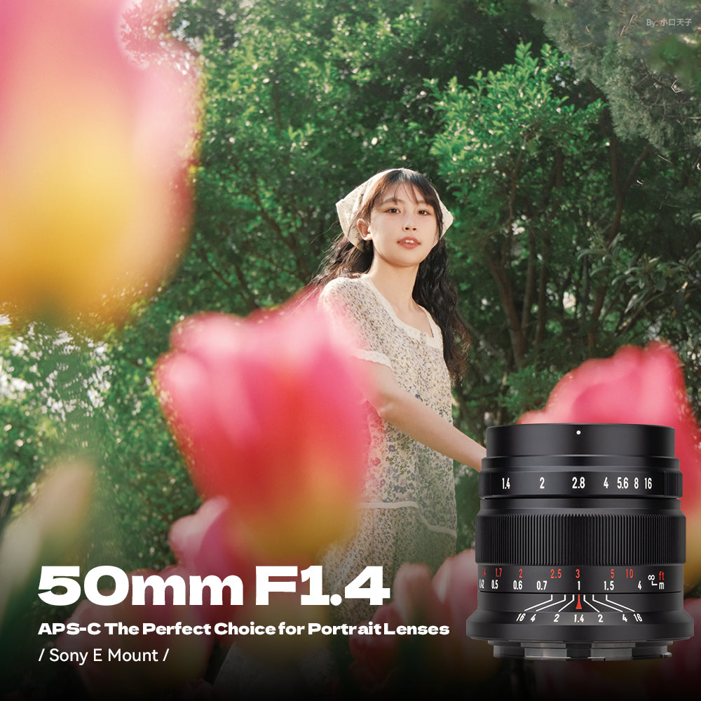 50mm F1.4 Manual Focus Prime Lens for Canon EOS-M Mount