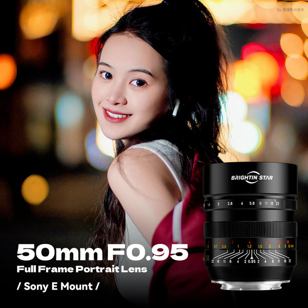 50mm Full Frame Large Aperture Manual Focus Mirrorless
