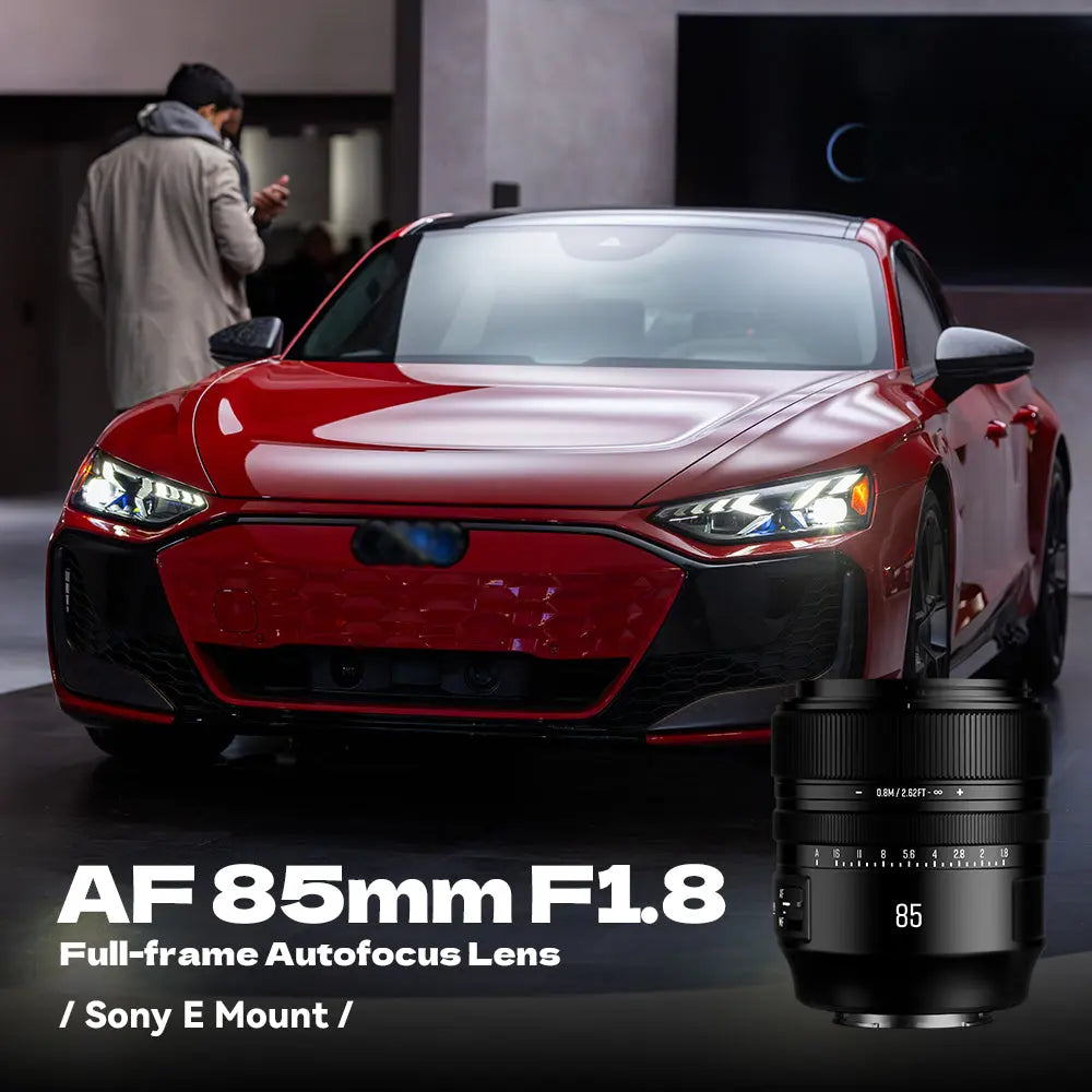 AF85mm F1.8 Full Frame Auto Focus Telephoto Portrait Prime Lens Fit for Sony E BrightinStar.US
