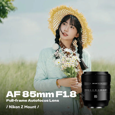 AF85mm F1.8 Full Frame Auto Focus Telephoto Portrait Prime Lens Fit for Nikon Z BrightinStar.US