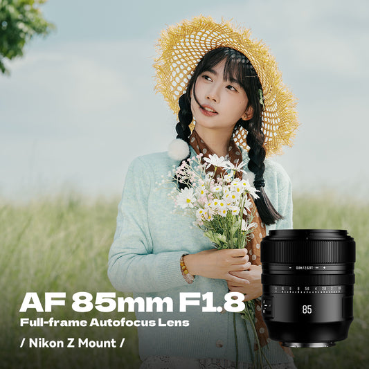 AF85mm F1.8 Full Frame Auto Focus Telephoto Portrait Prime Lens Fit for Nikon Z