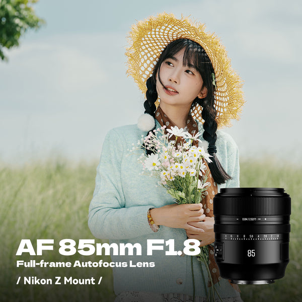 AF85mm F1.8 Full Frame Auto Focus Telephoto Portrait Prime Lens Fit for Nikon Z