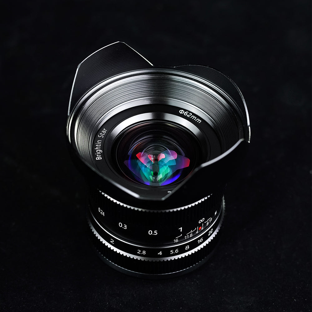 Brightin Star 12mm F2.0 Ultra Wide-Angle Big Aperture APS-C Manual Focus Mirrorless Cameras Lens